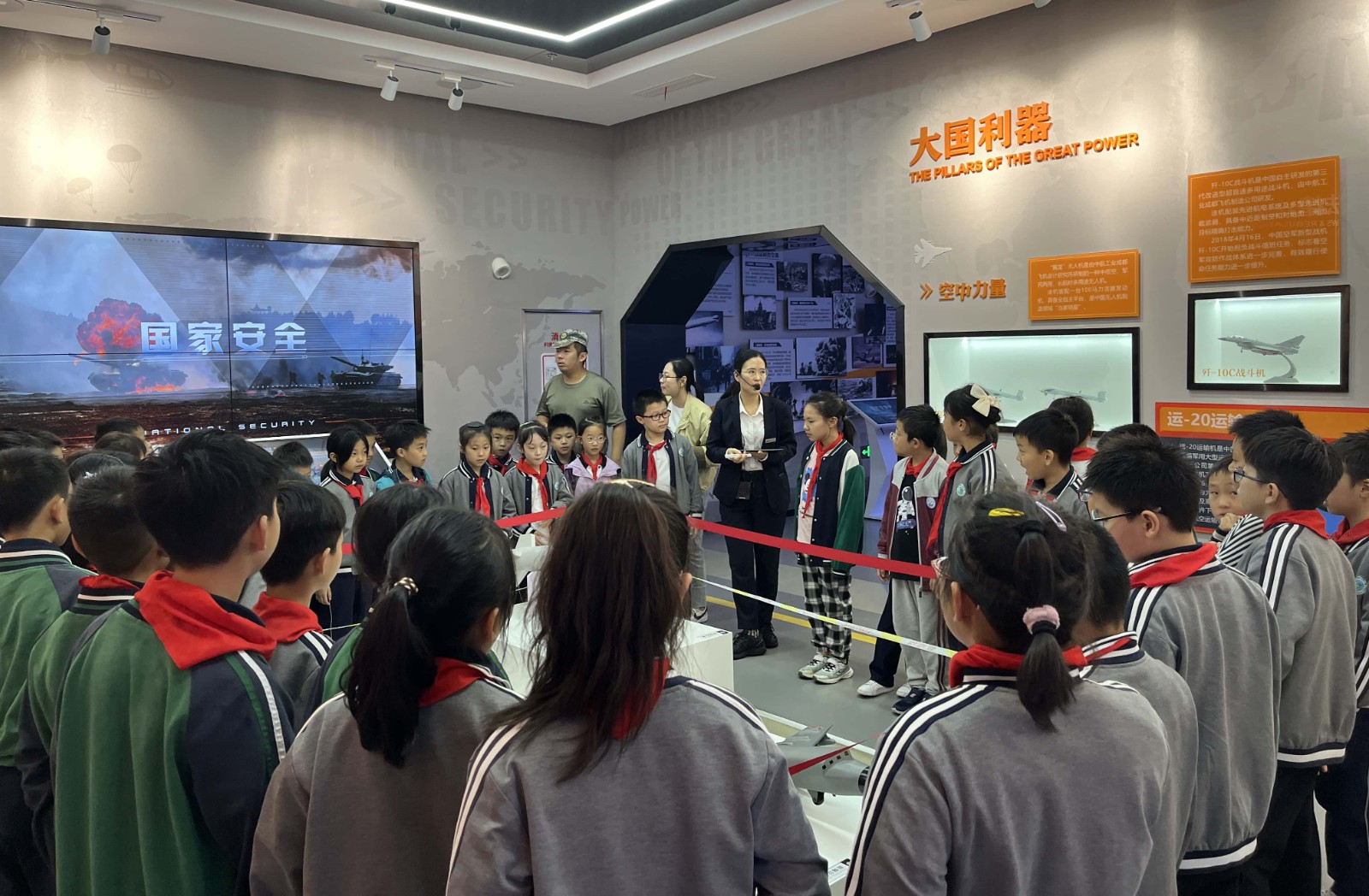 “童心系人防，共抒爱国情”高淳人防宣教体验馆开启秋季社会实践之旅