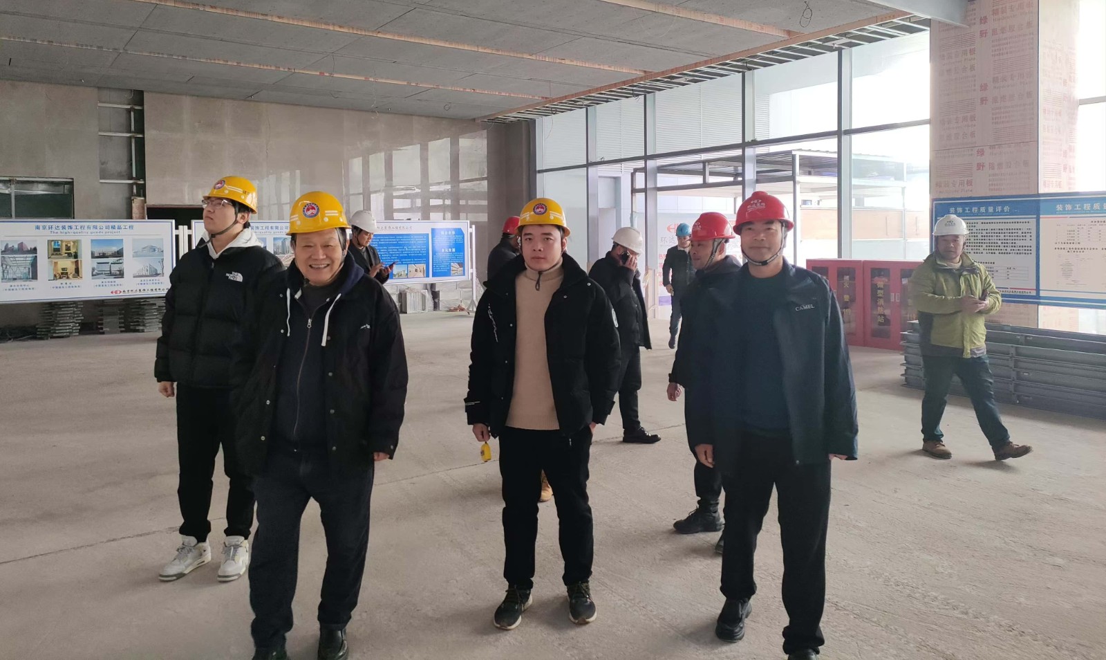 消防安全进工地   共筑安全防火墙