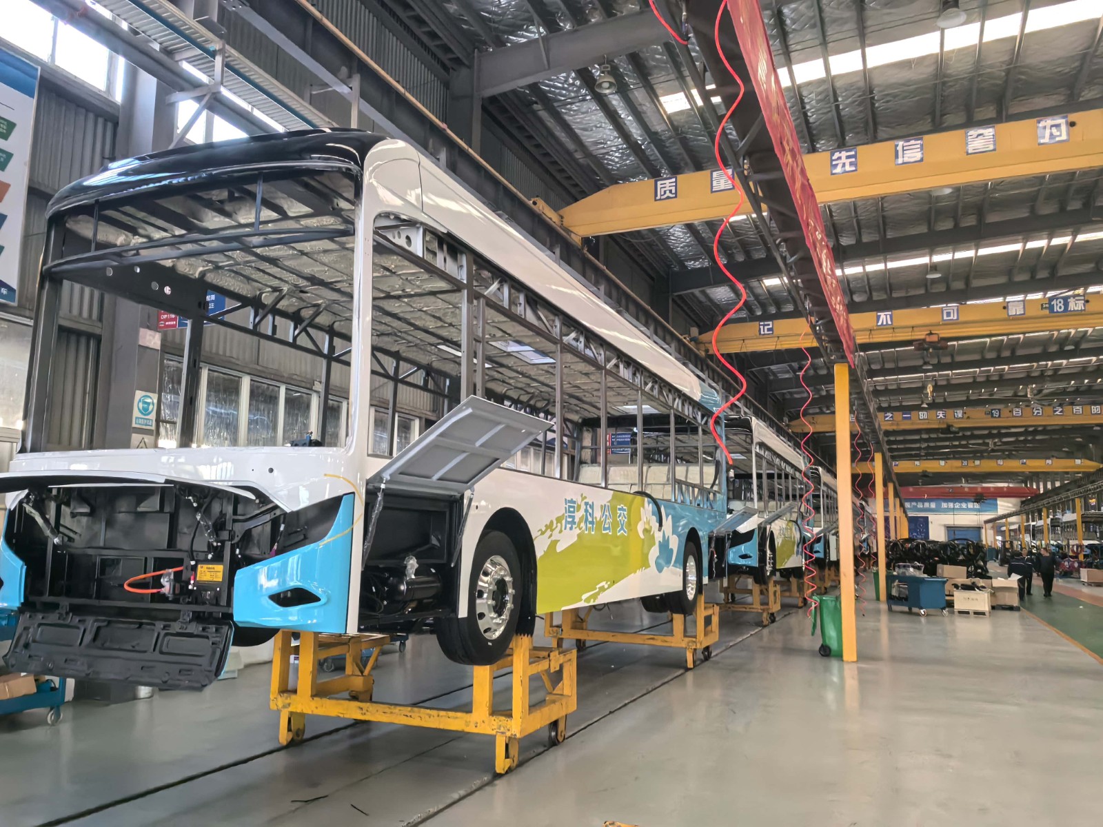 集团运营管理部会同淳科公司赴宇通客车溧水基地开展调研对接